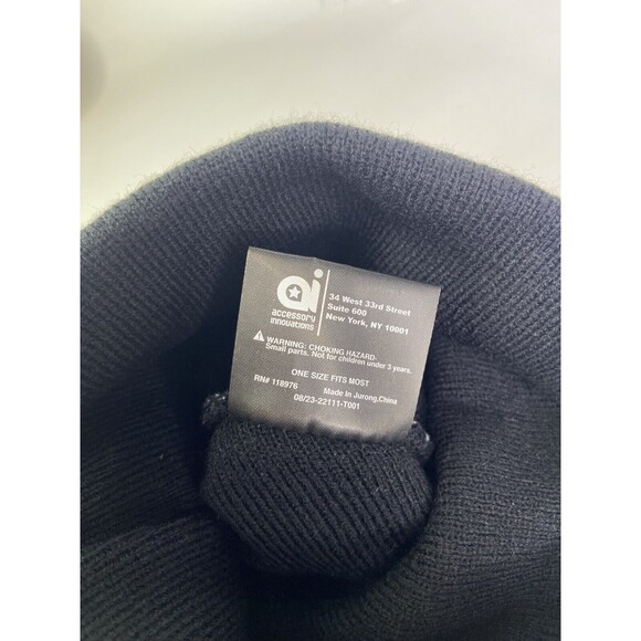 Disney Star Wars The Child Grogu Baby Yoda Knit Pom Beanie Hat Cap Adult OSFM - Picture 4 of 6